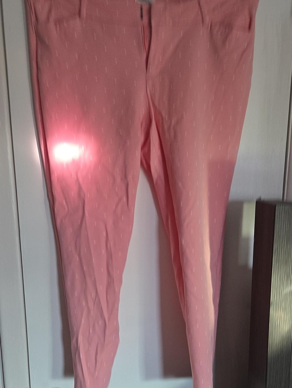 Old Navy Pink Polka Dot Slim Pants